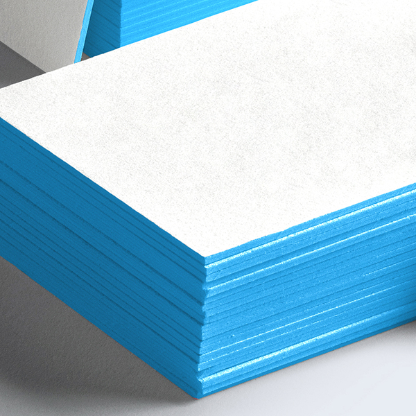 【小口染め加工】ブルべ冬-ホットターコイズ / 縦型 縦書き JP 氏名中央 両面