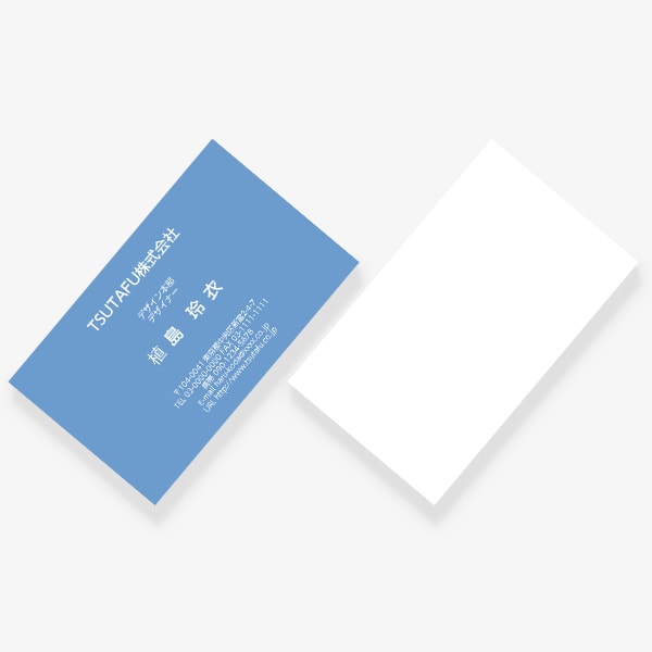 ヨーロッパの伝統色 スカイブルー JP 片面