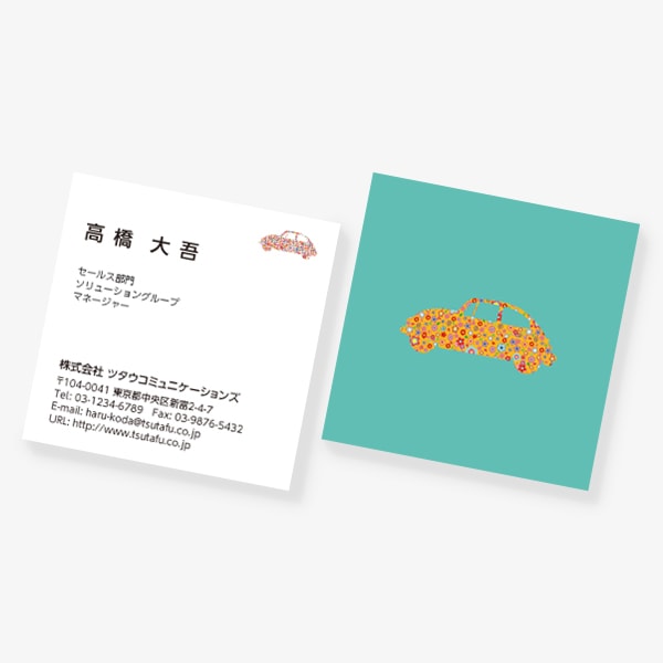 Flower x Car 春 2019 スクエア 両面