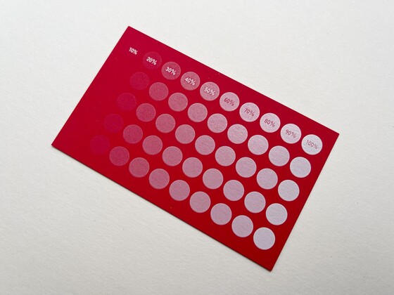 濃度イメージ プライク レッド CoC